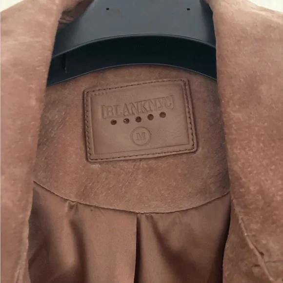 Blank NYC Brown Suede Women's Jacket - Picture 2 of 8